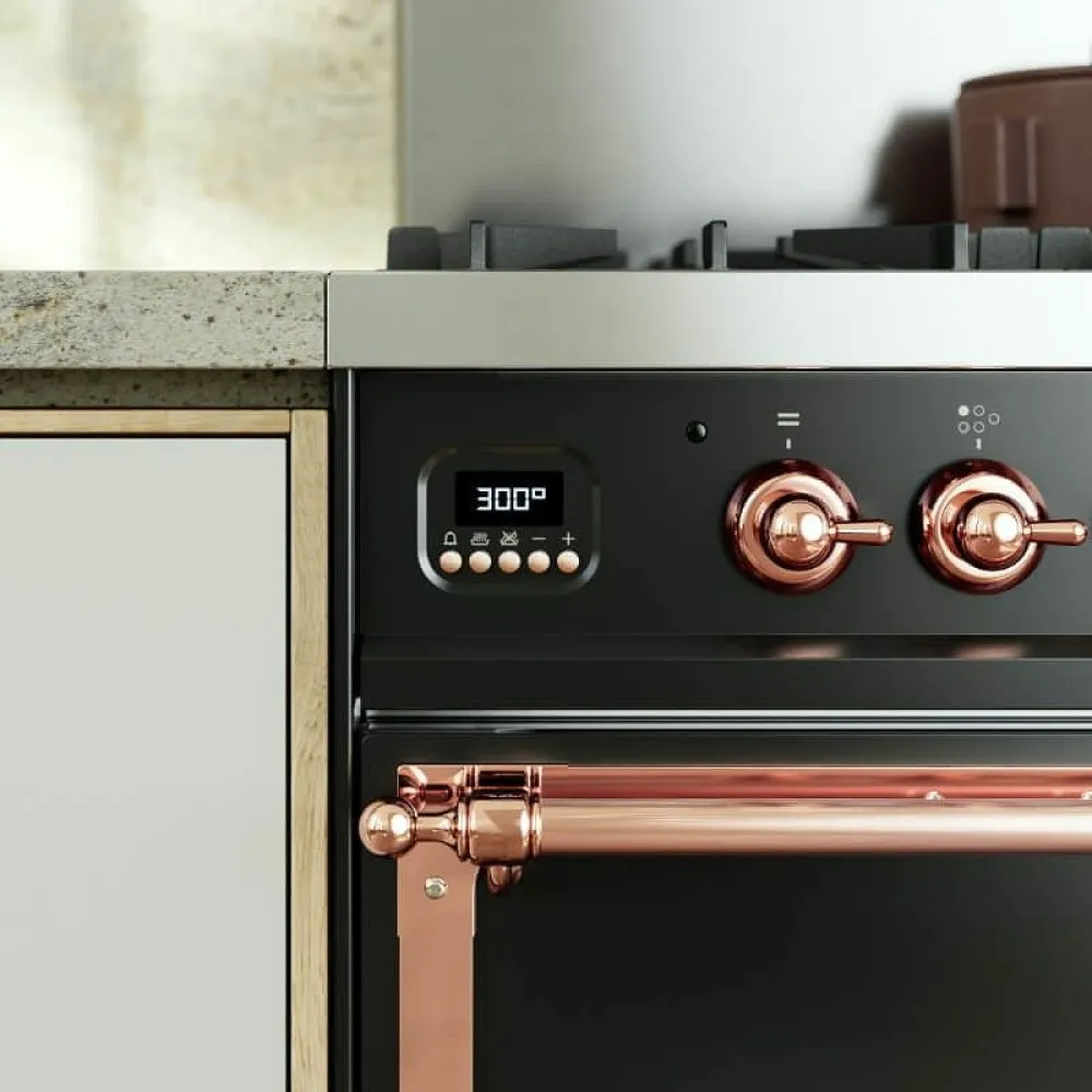 Cuisinière avec four Nostalgie PD09INE3 4 feux + 2 induction
