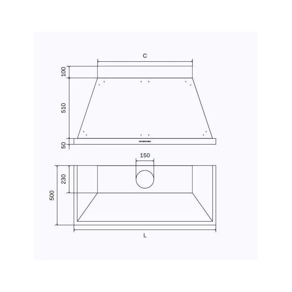 Cooker Hood Nostalgie ANB120