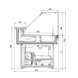 CAPRI C-1 125/CH Showcase