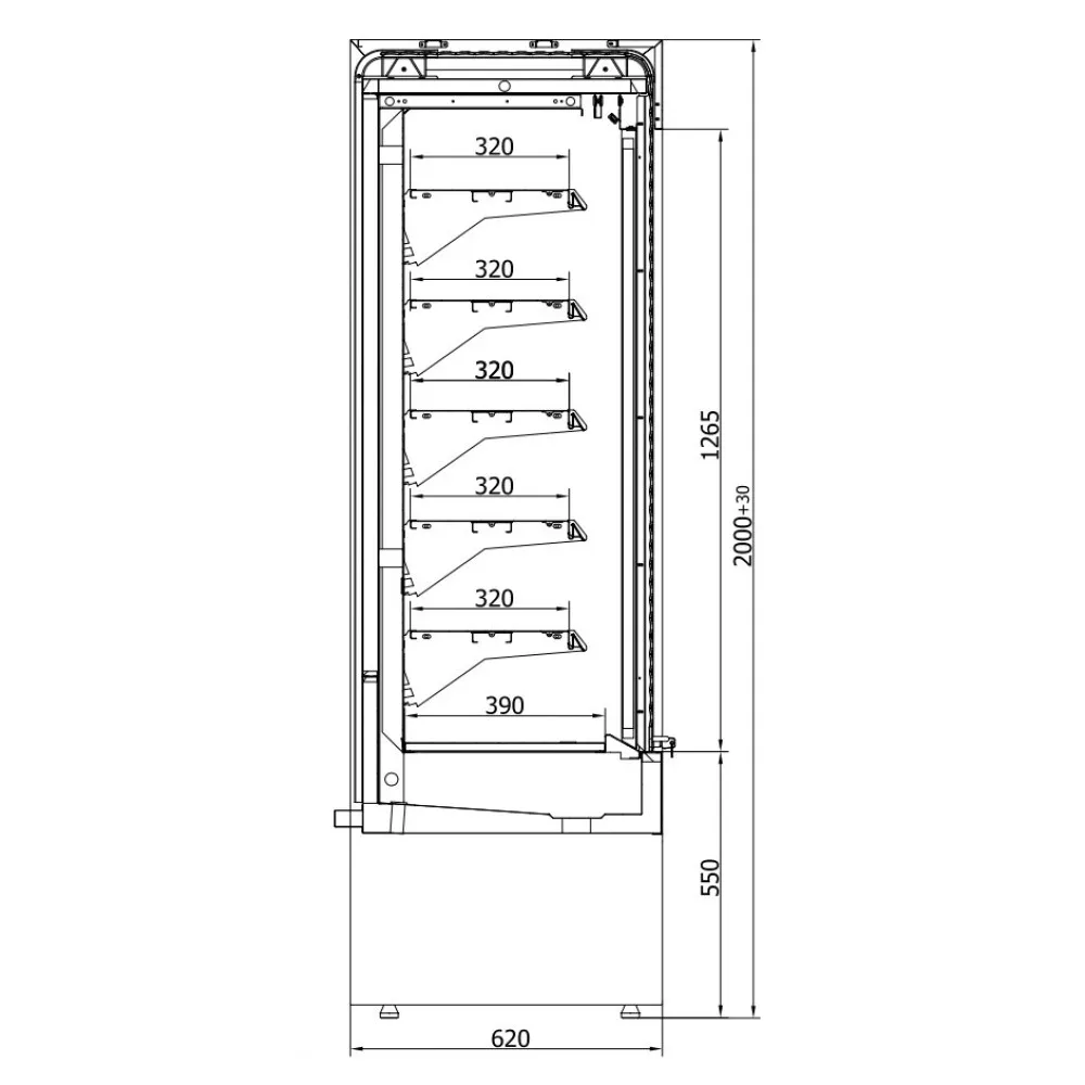 Vitrine Impulse MINI VARNA RA 130