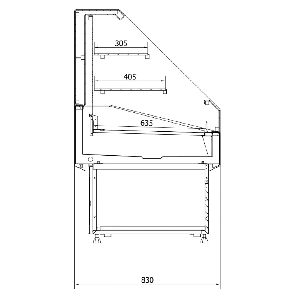 Vitrine Impulse SOLO 90