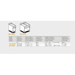 Marmite électrique monophasée BM-74EMX
