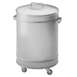 Waste container with pedal