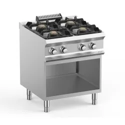 Gas stove 4 burners on open stand DOMINA PRO 700