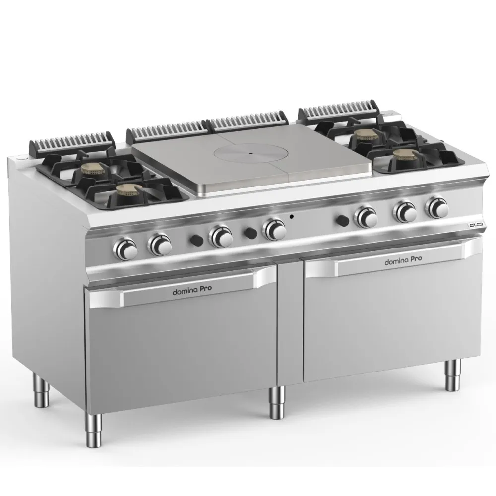 Gas stove range with 2 gas stove TPG7152FG4XL DOMINA PRO 700