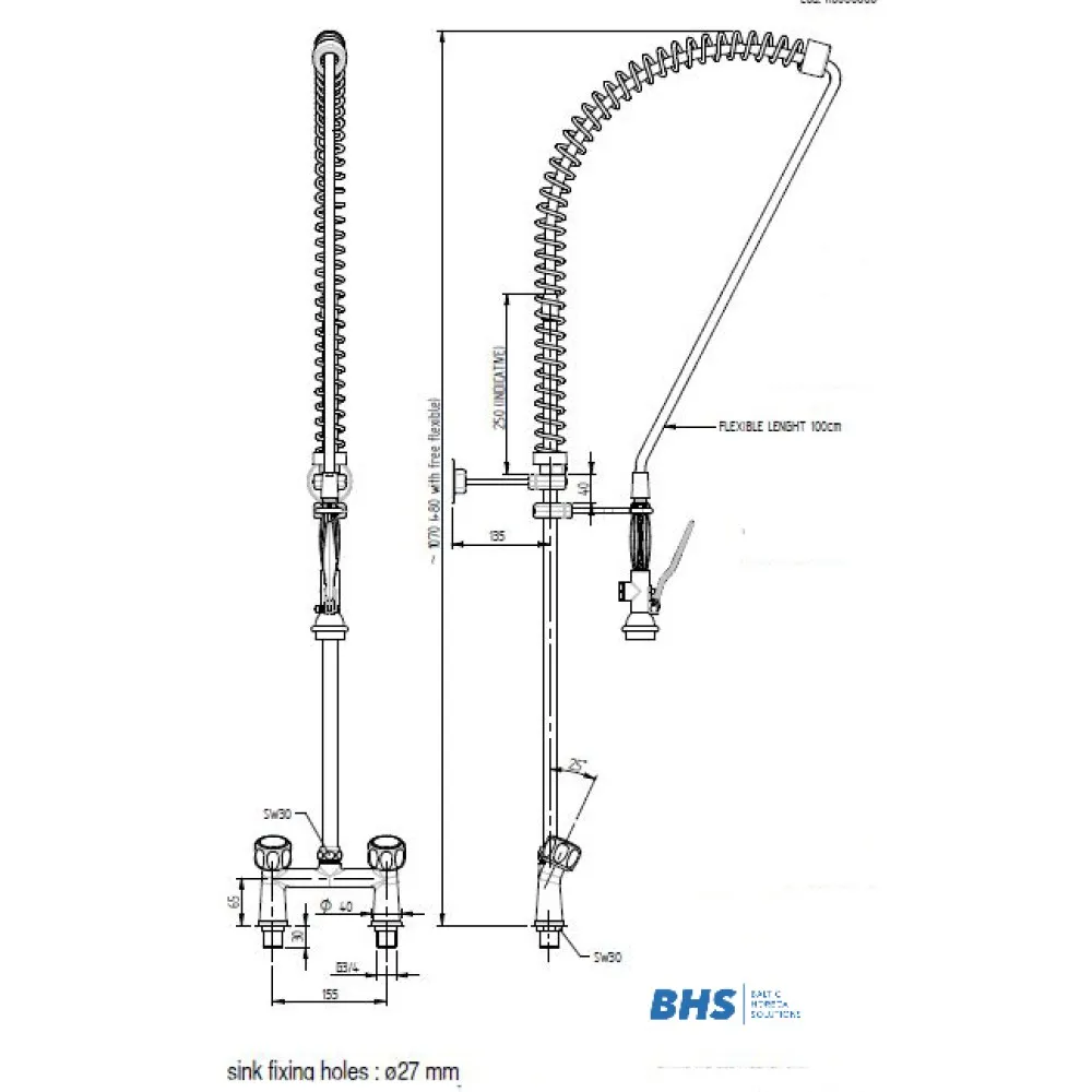 Robinets de douche 20127
