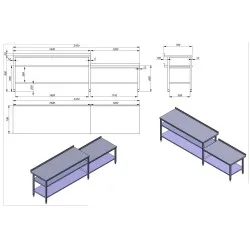 Table de cuisine ZJ20