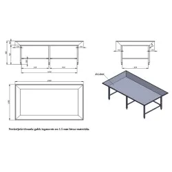 Table de tri pour Latvian Post