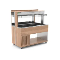 BUFFET RÉFRIGÉRÉ À VENTILATION ATHENA 3 RV/M W