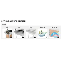 CHARIOT BAIN-MARIE EN ACIER INOXYDABLE COMPASS 2 F SEP