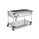 CHARIOT BAIN-MARIE EN ACIER INOXYDABLE COMPASS 3 F