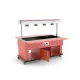 BUFFET CHAUFFANT BAIN MARIE AVEC LAMPES INFRAROUGES HAPPY 5 BM/INFRA