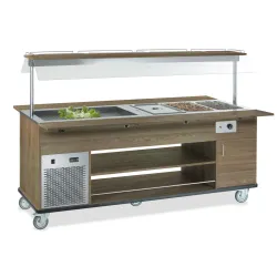 BUFFET CHAUD/FROID HEKO 6 MIX