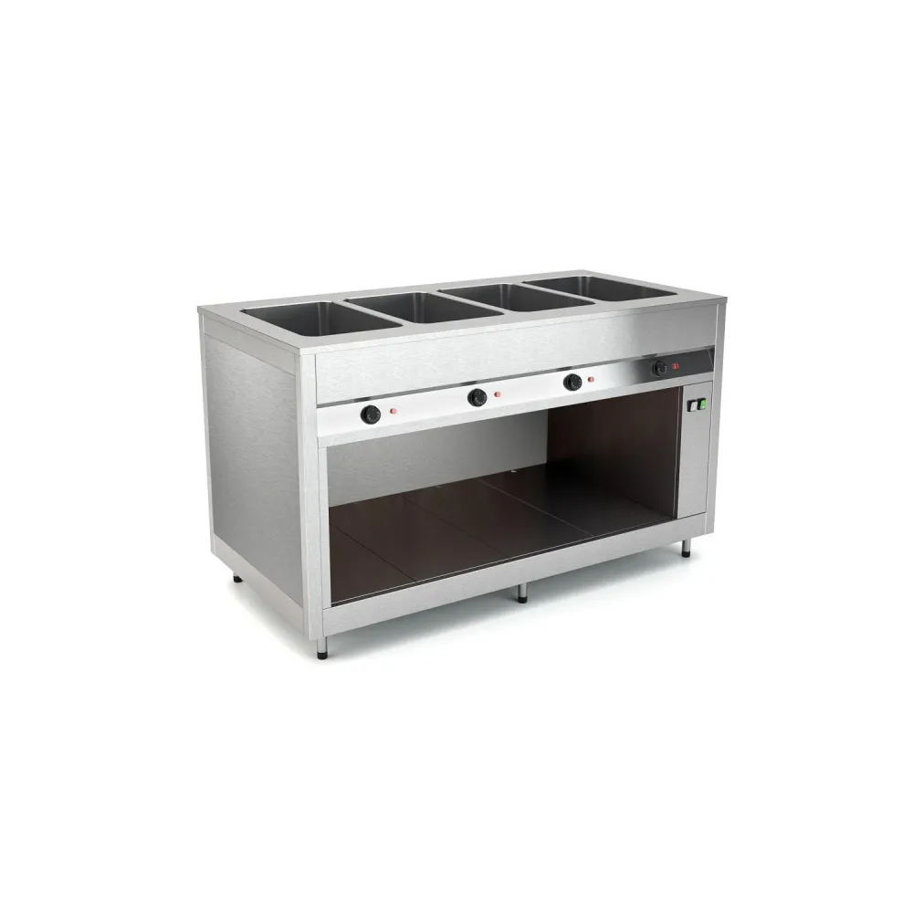 BAIN-MARIE BUFFET CHAUD AVEC DES MARMITES SÉPARÉES OMNIA 3BM/SEP