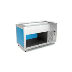 BUFFET FROID AVEC PLAN DE TRAVAIL EN HANEX® BETACRYL OMNIA 5PR