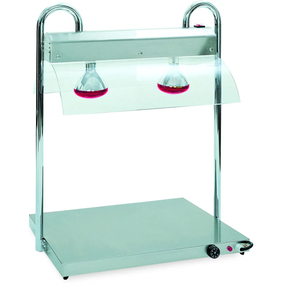 SURFACE CHAUFFANTE AVEC SUPPORT DE LAMPE INFRAROUGE VULCANO 2/1 INFRA