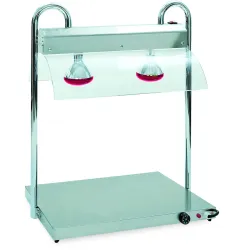 SURFACE CHAUFFANTE AVEC SUPPORT DE LAMPE INFRAROUGE VULCANO 2/1 INFRA