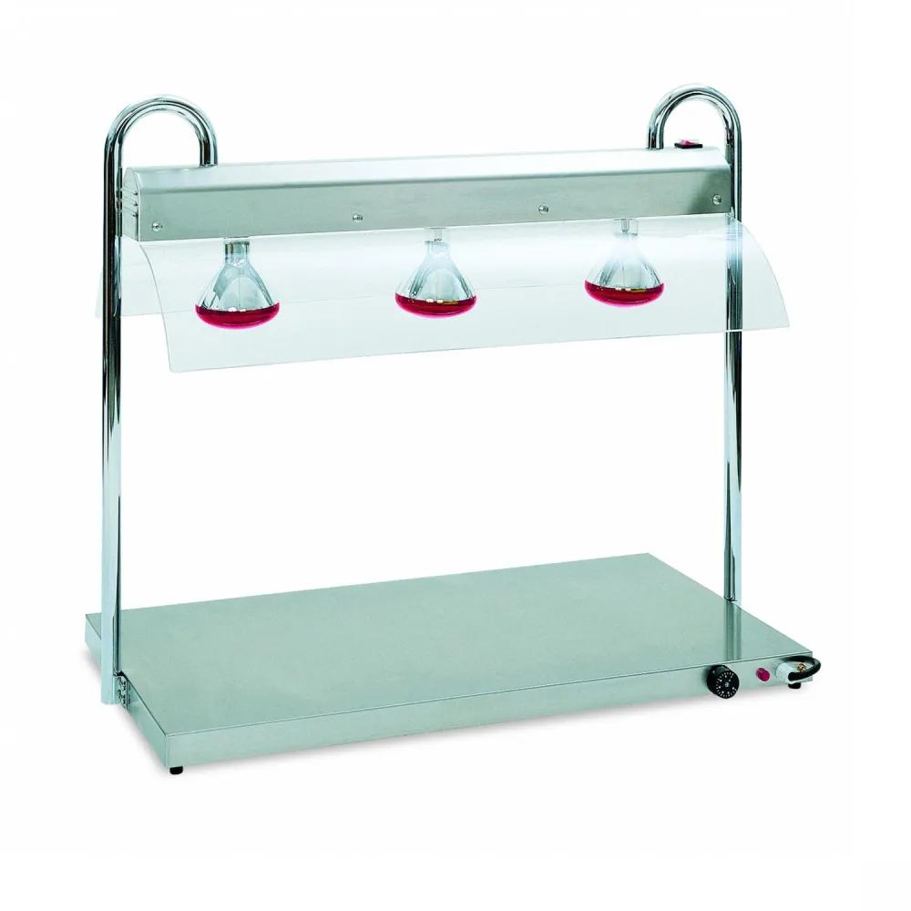 SURFACE CHAUFFANTE AVEC SUPPORT DE LAMPE INFRAROUGE VULCANO 3/1 INFRA