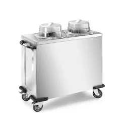 CHARIOT DISTRIBUTEUR D'ASSIETTES ATLAS PN 18