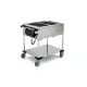 CHARIOT BAIN-MARIE EN ACIER INOXYDABLE COMPASS 2 SEP