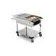 CHARIOT BAIN-MARIE EN ACIER INOXYDABLE COMPASS 2 SEP