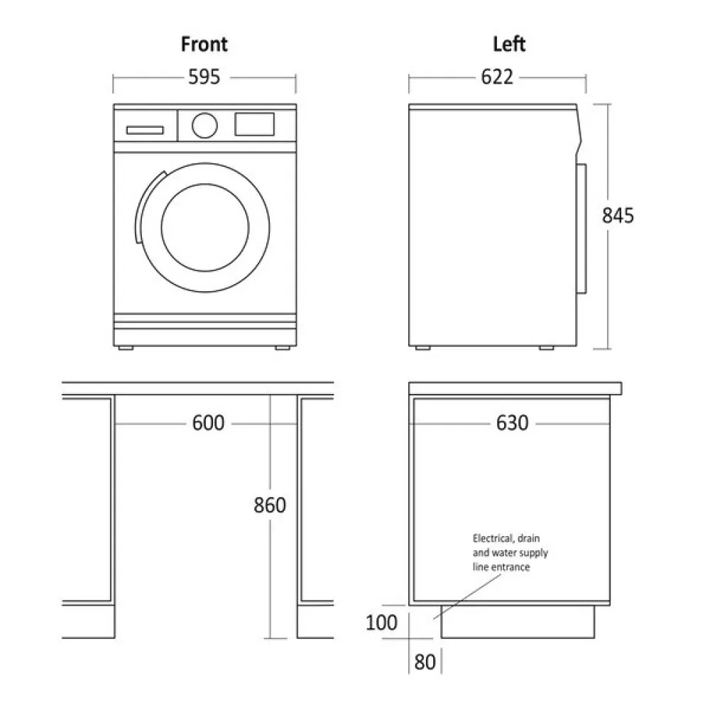 Sèche-linge TRK 3308 W