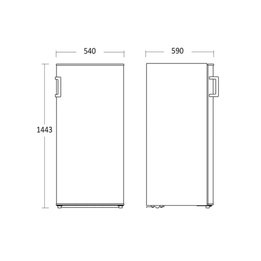 Congélateur SFS 209 W