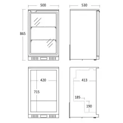Réfrigérateur SC 131 HE