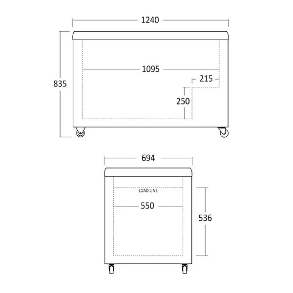 Vitrine à glace IC410D