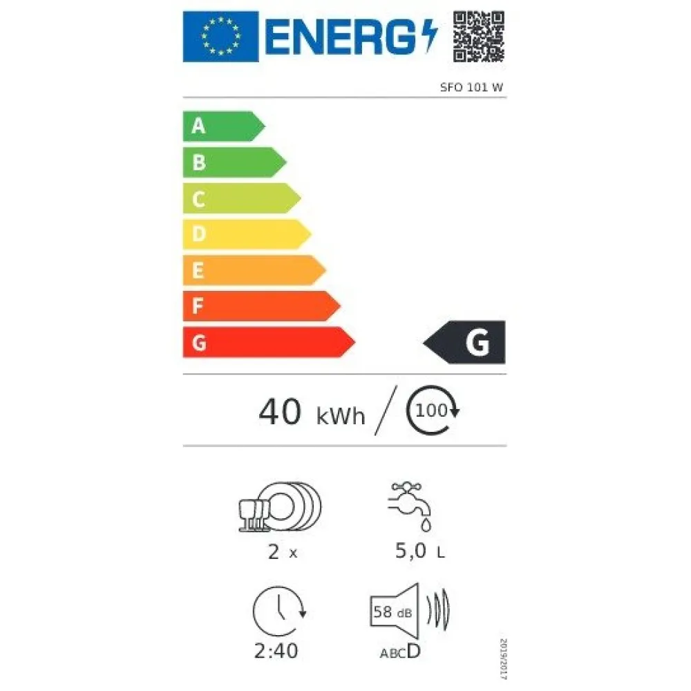 Lave-vaiselle SFO 101 W