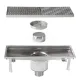 Caniveau de drainage avec siphon central 2000 x 300 mm