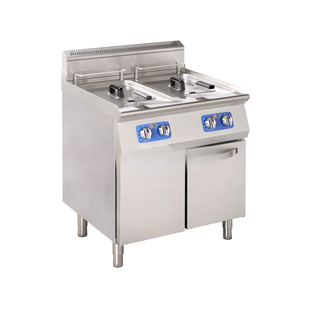 Friteuse électrique avec zone froide 2x17 L