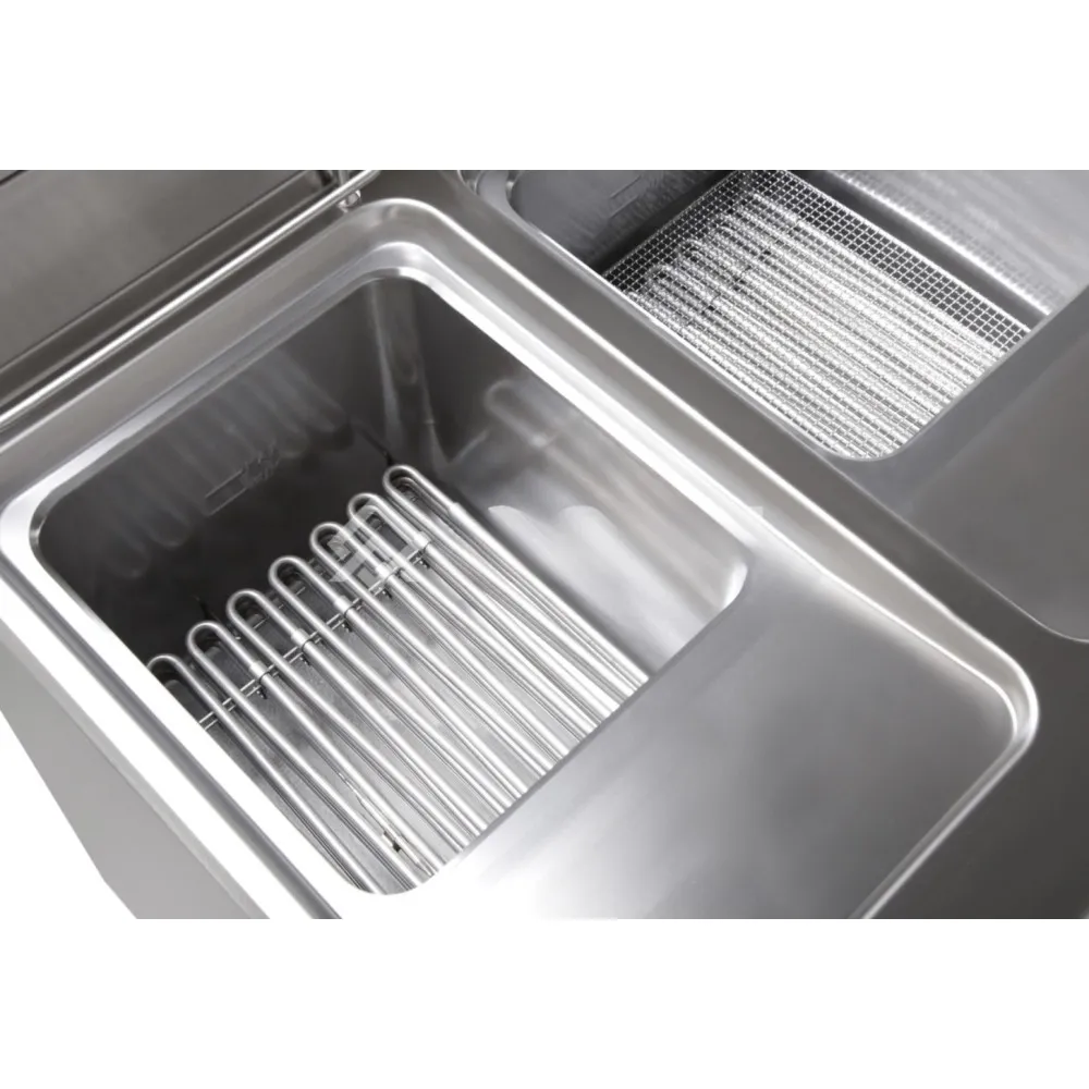 Friteuse électrique avec zone froide 2x17 L