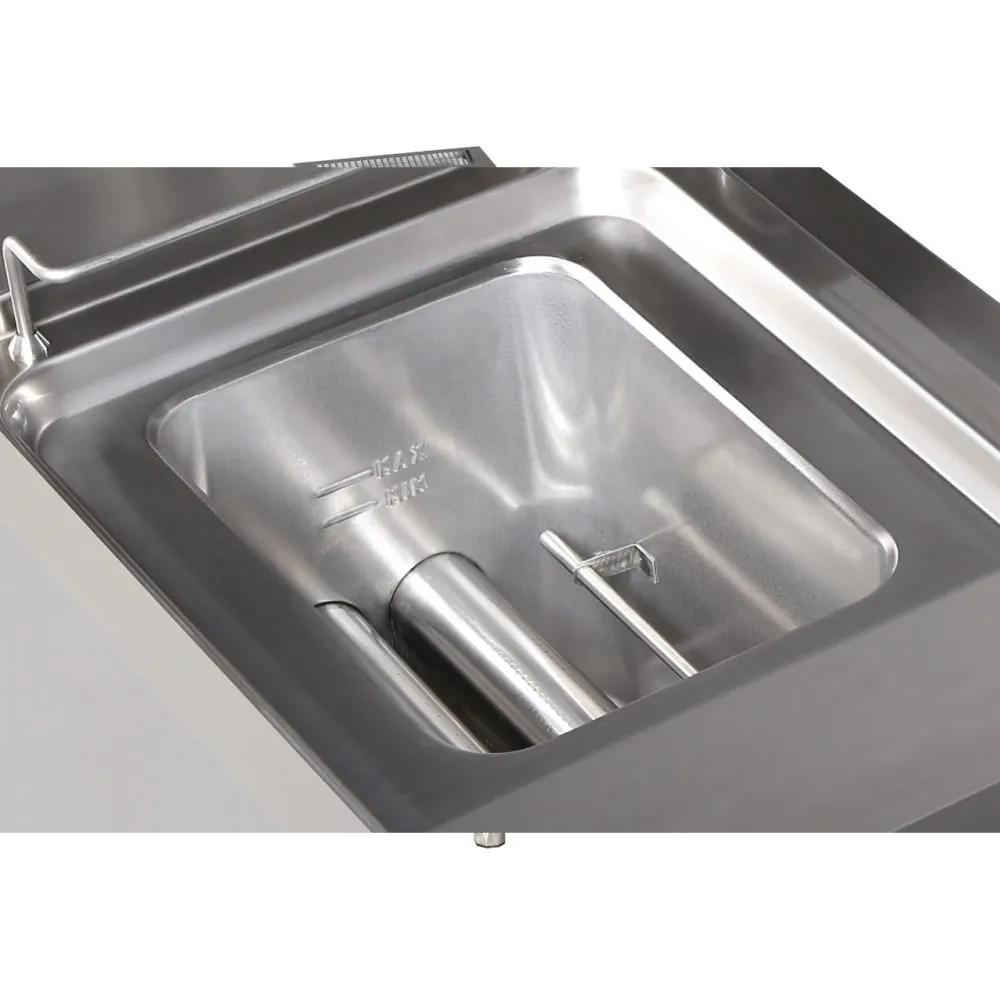 Friteuse gaz avec zone froide 13L