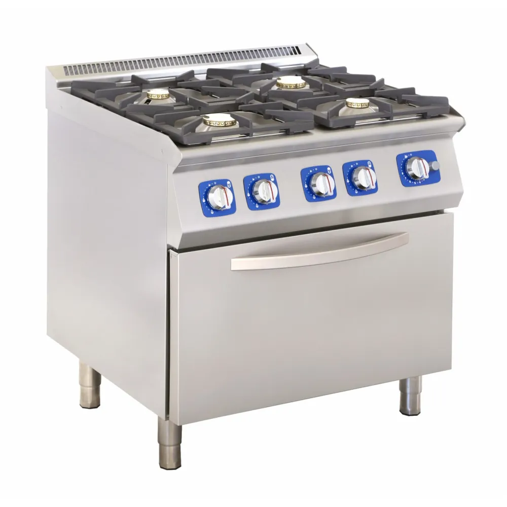 Cuisinière à gaz avec four électrique 22,6 KW