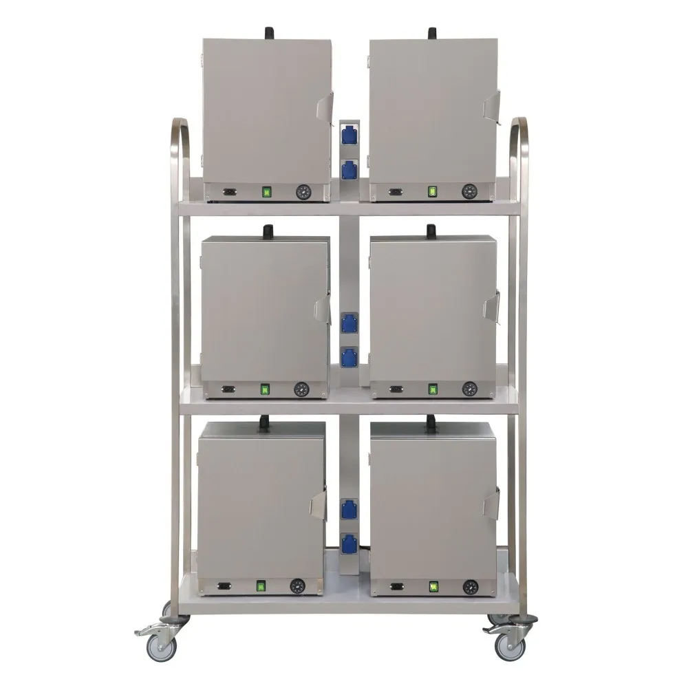 Chariot de service en chambre (pour les boîtes chaudes du service en chambre)