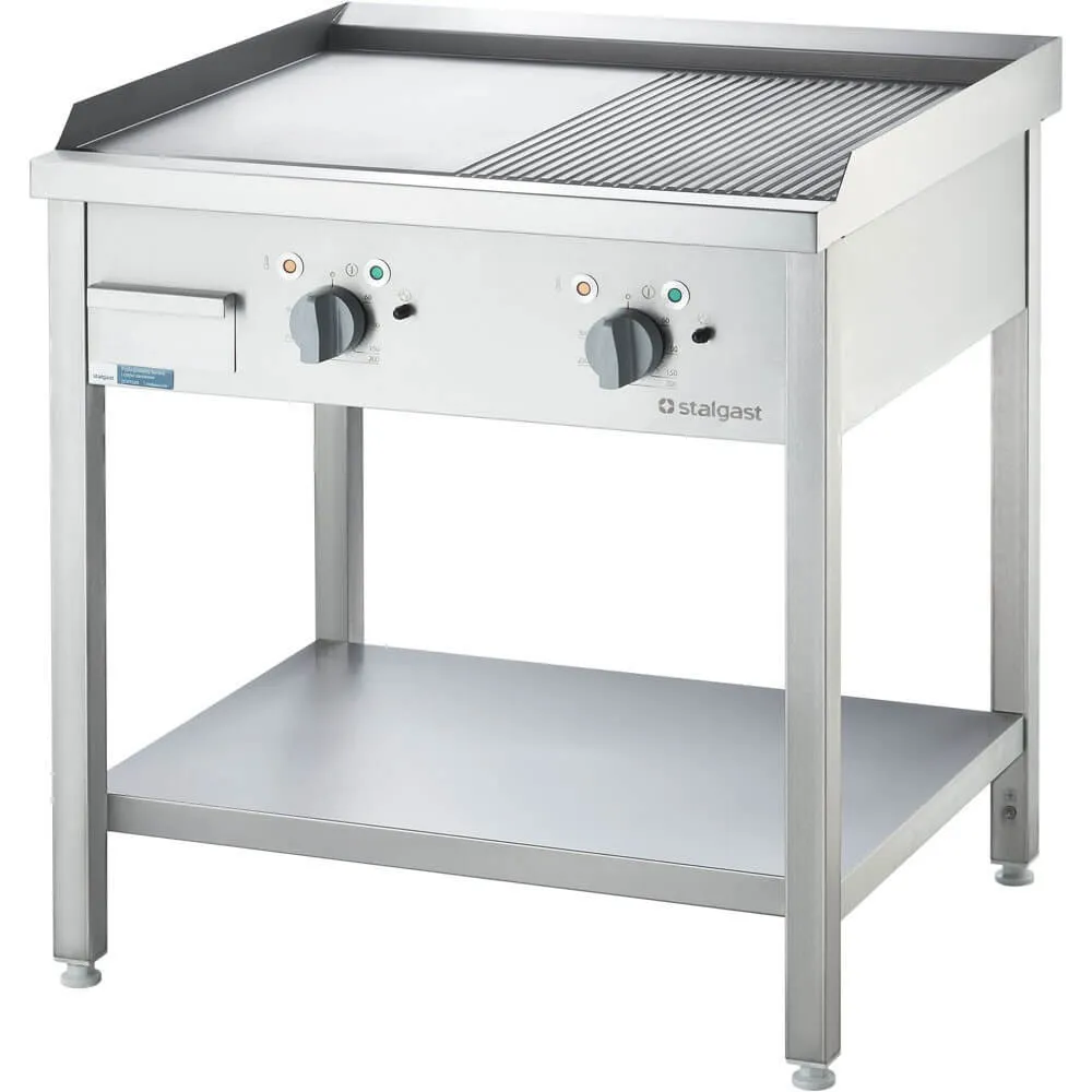 Electric grill 4.0 kW smooth/ribbed