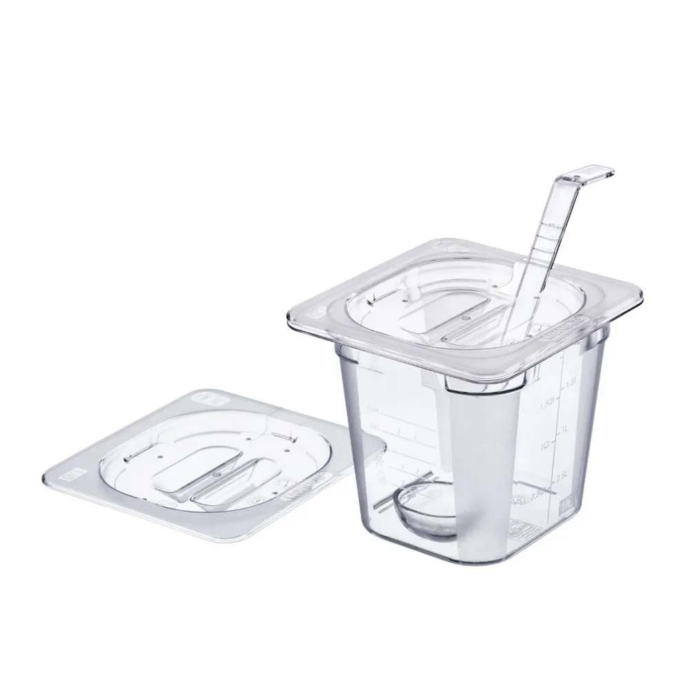 GN 1/9-100 mm polycarbonate container