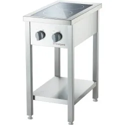 Cuisinière à induction, 2 champs d'induction 7 kW