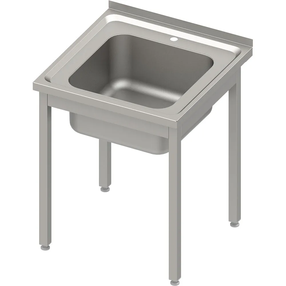 Easy assembly table with sink 700x700