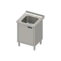 Table with sink and wing doors 600