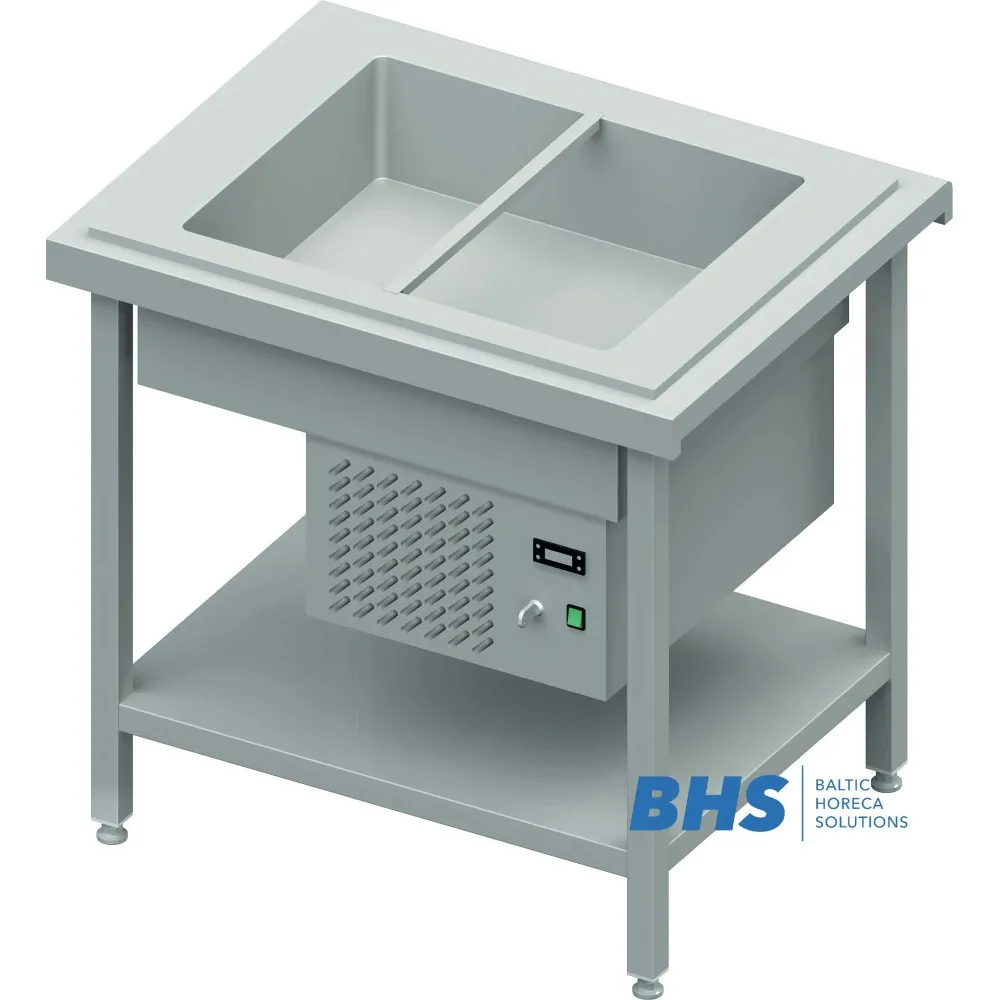 Cuve froide encastrable 2 x GN 1/1