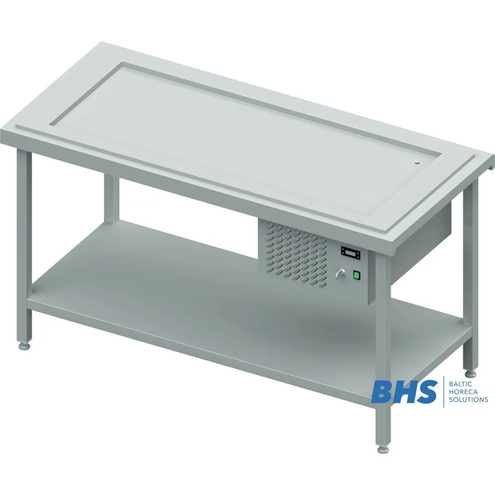 Surface froide 4xGN 1/1