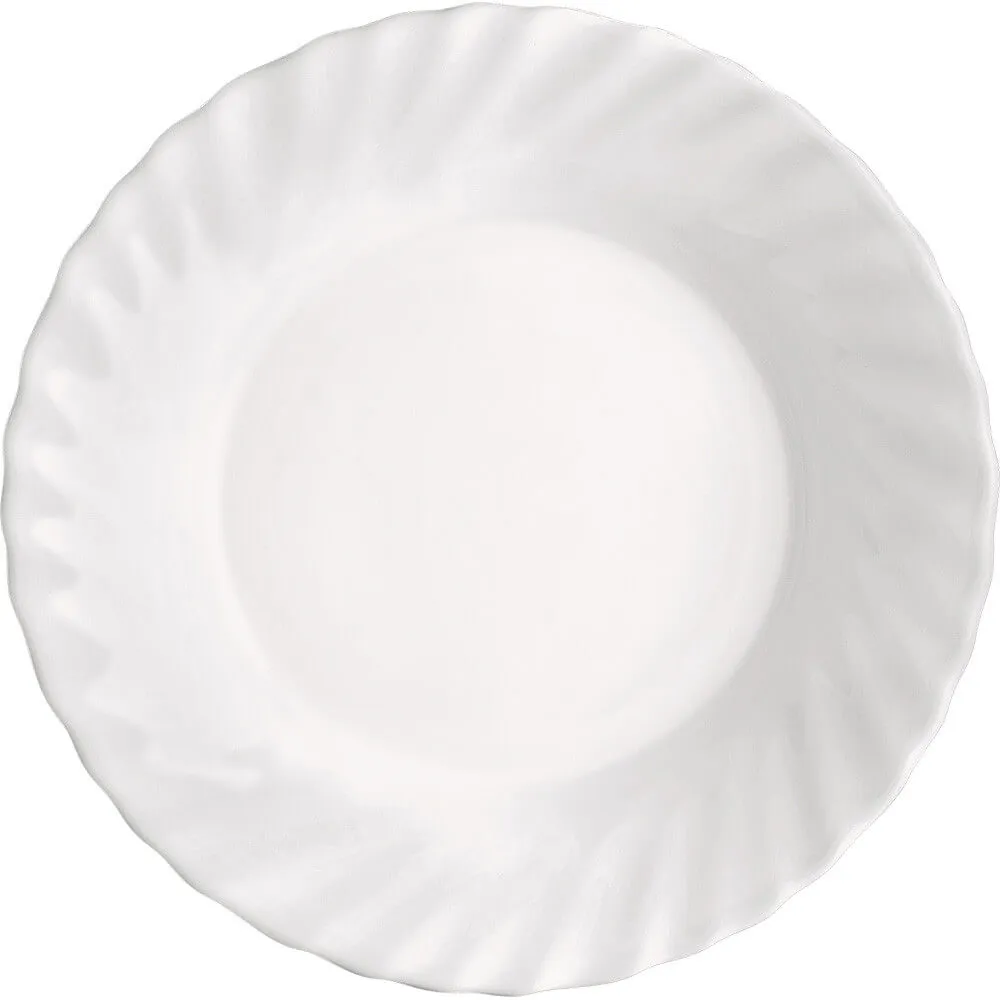 Assiette ronde Opal Glass 255 mm