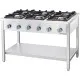 Gas cooker with 6 burners 1200 36,5 kW