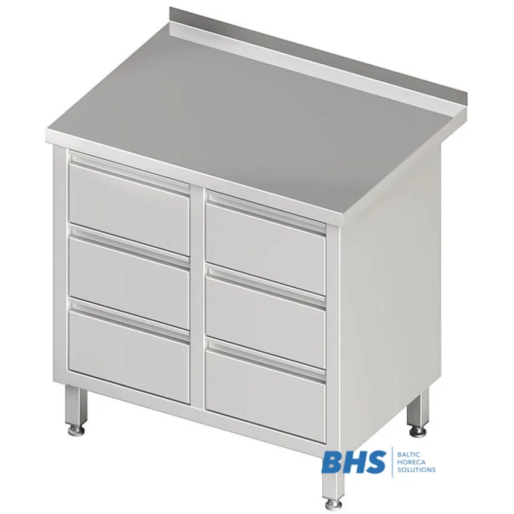 Table with 6 drawers