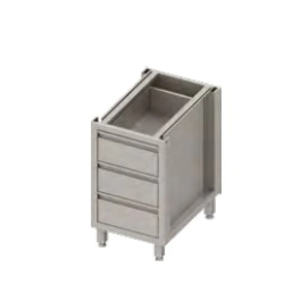 Armoire avec 3 tiroirs H-810 mm