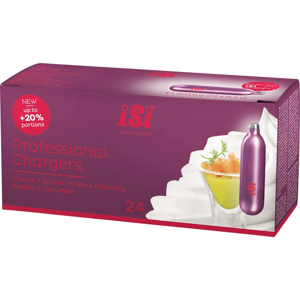 Cartouches pour siphon à crème fouettée 24 pcs.