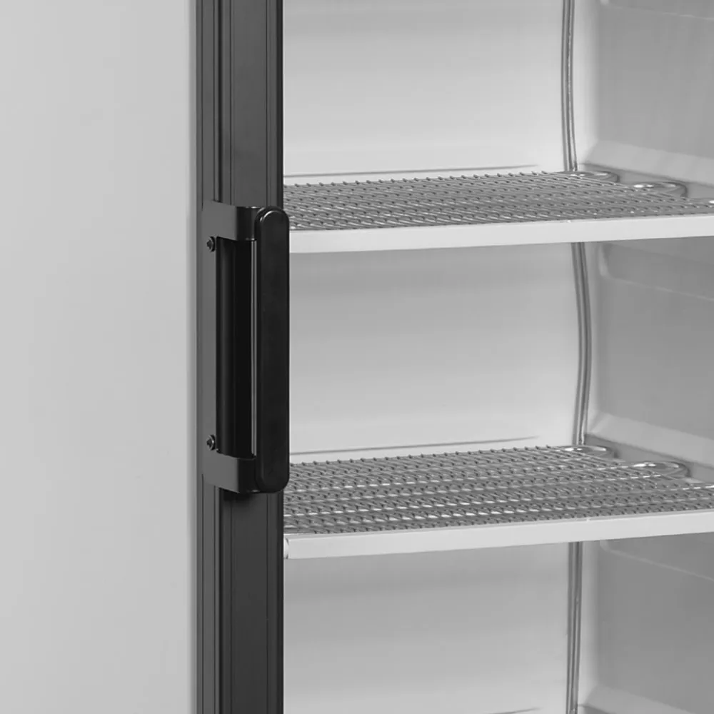 Congélateur vitrine avec porte vitrée chauffante, 270l