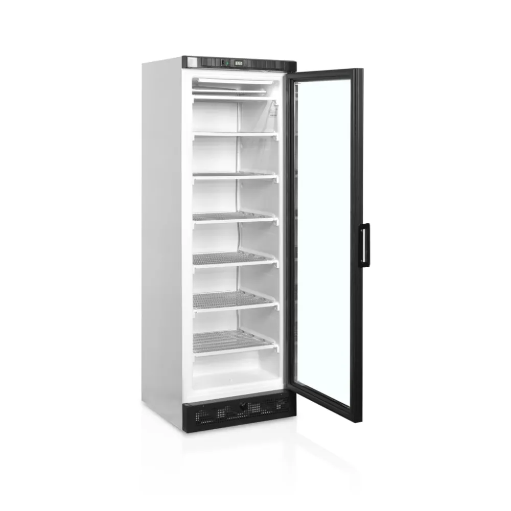 Congélateur vitrine avec porte vitrée chauffante, 270l